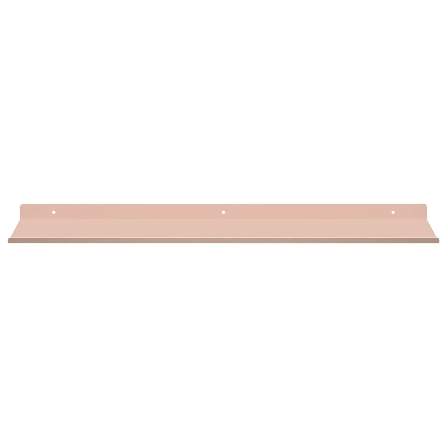 Wandplank met plank Wandgemonteerd 4 pcs Roze 60 x 18 x 2,5 cm