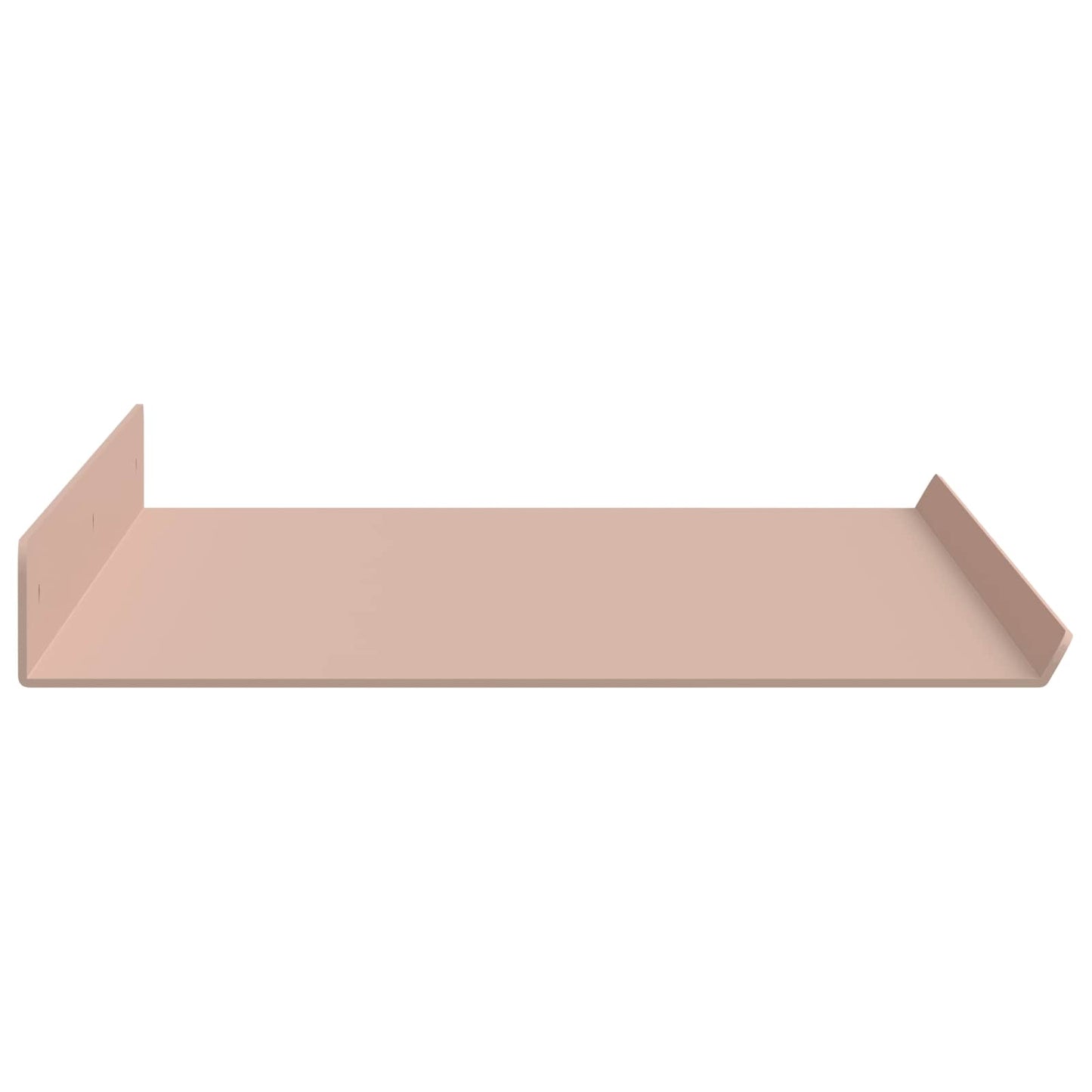Wandplank met plank Wandgemonteerd 4 pcs Roze 60 x 18 x 2,5 cm