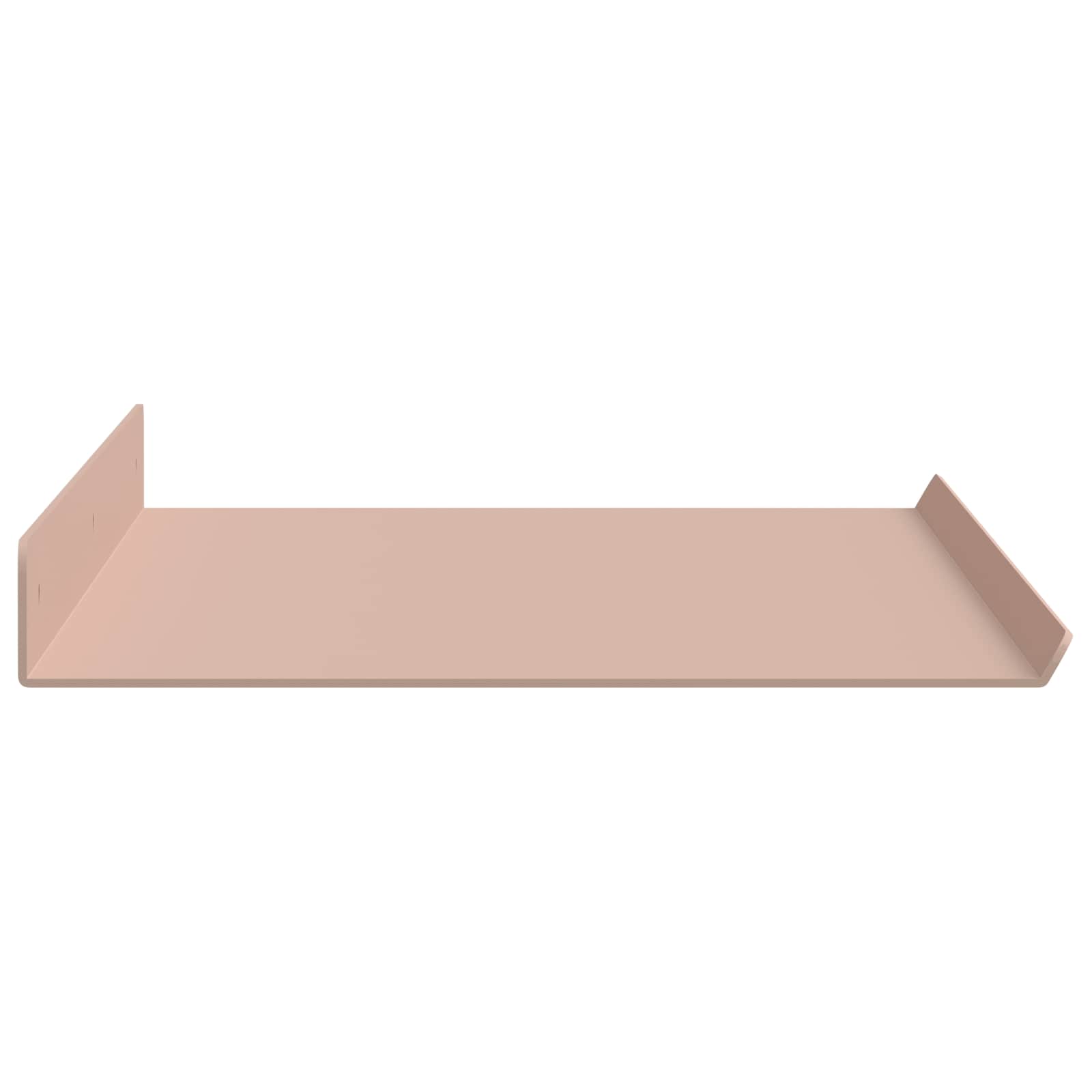 Wandplank met plank Wandgemonteerd 4 pcs Roze 60 x 18 x 2,5 cm