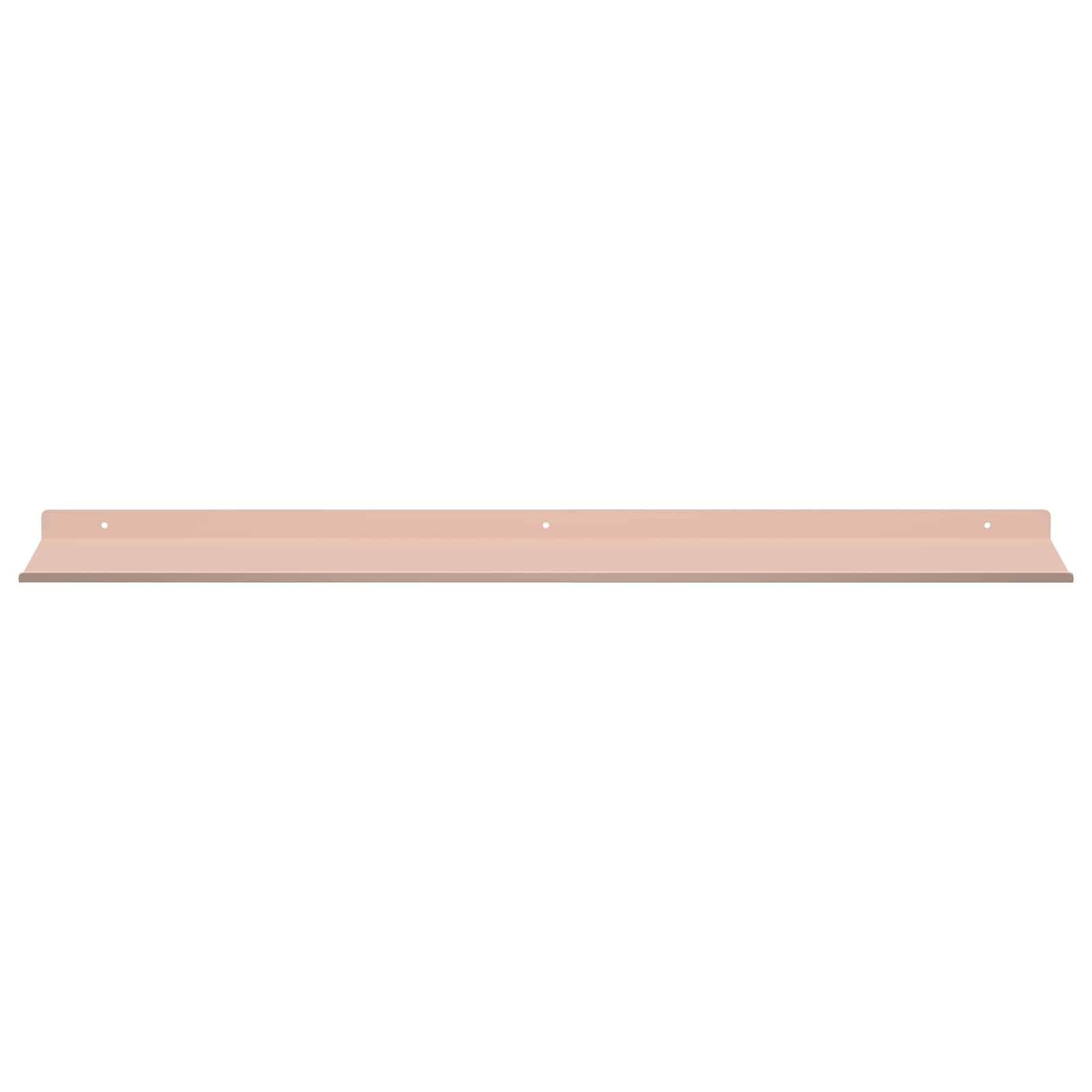 Wandplank met plank Wandgemonteerd 4 pcs Roze 80 x 18 x 2,5 cm