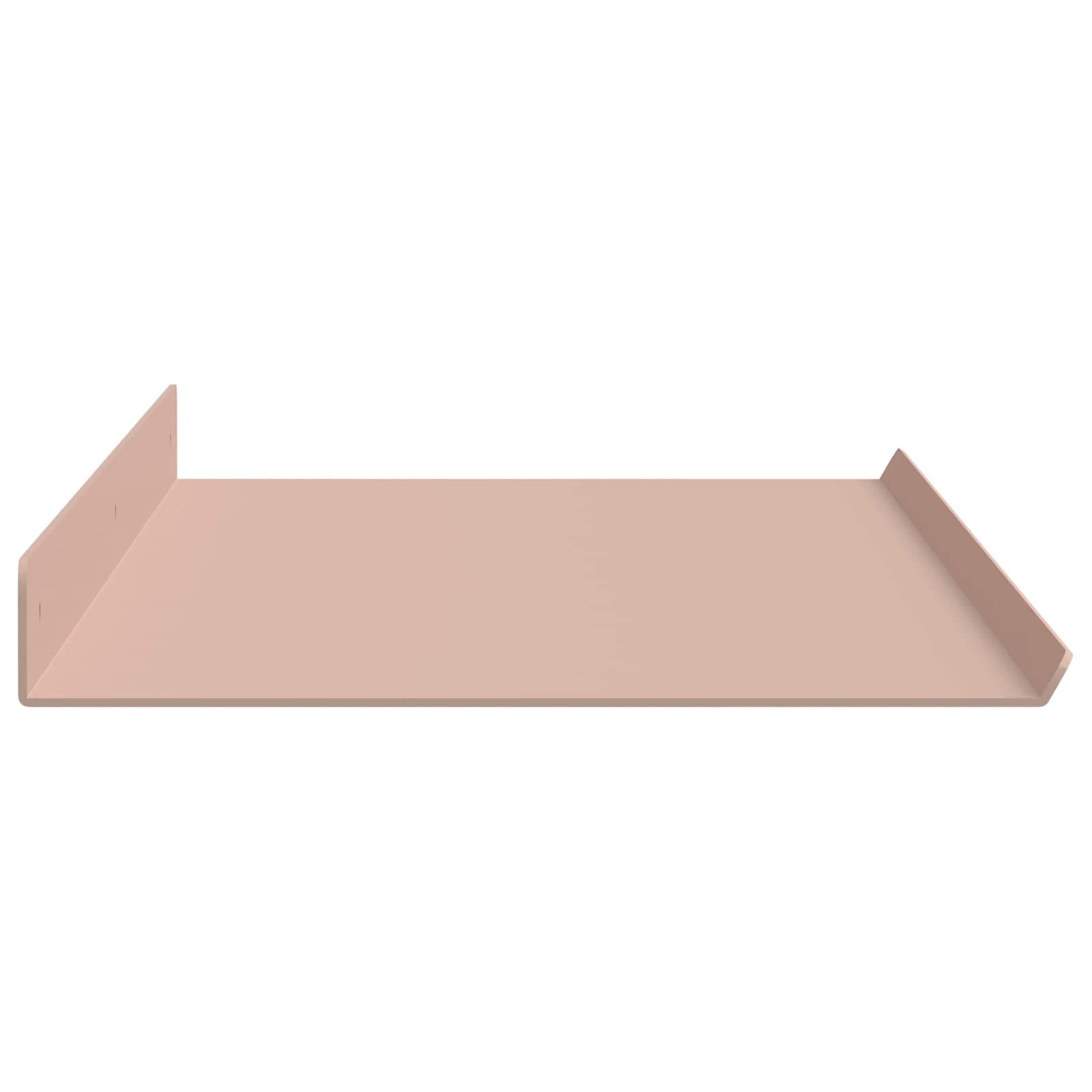 Wandplank met plank Wandgemonteerd 4 pcs Roze 80 x 18 x 2,5 cm