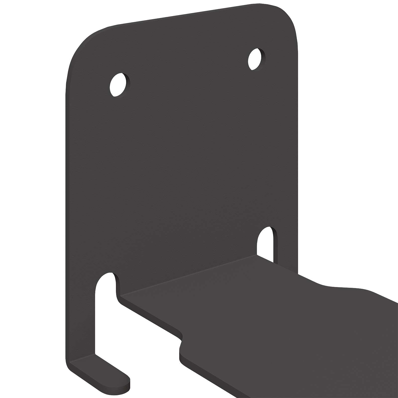 Drijvende plank met plank 24 pcs Zwart 6 x 10,8 x 6,6 cm