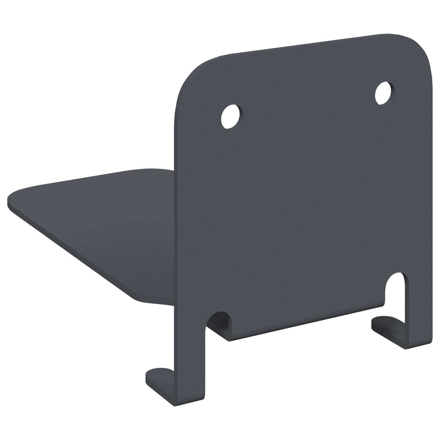 Drijvende plank met plank 4 pcs Antraciet 6 x 10,8 x 6,6 cm