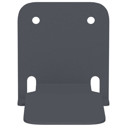Drijvende plank met plank 8 pcs Antraciet 6 x 10,8 x 6,6 cm