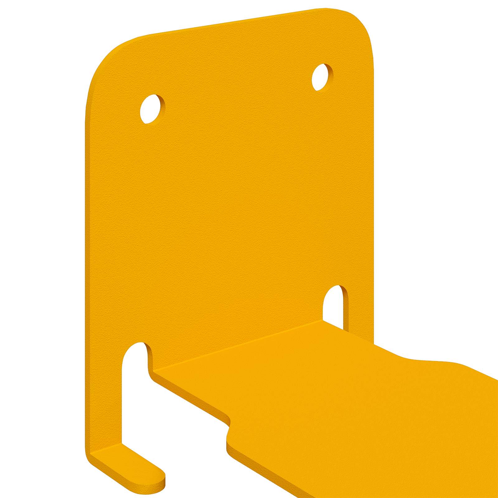 Drijvende plank met plank 4 pcs Mosterdgeel 6 x 10,8 x 6,6 cm