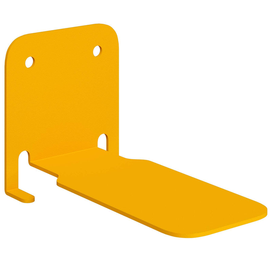 Drijvende plank met plank 24 pcs Mosterdgeel 6 x 10,8 x 6,6 cm