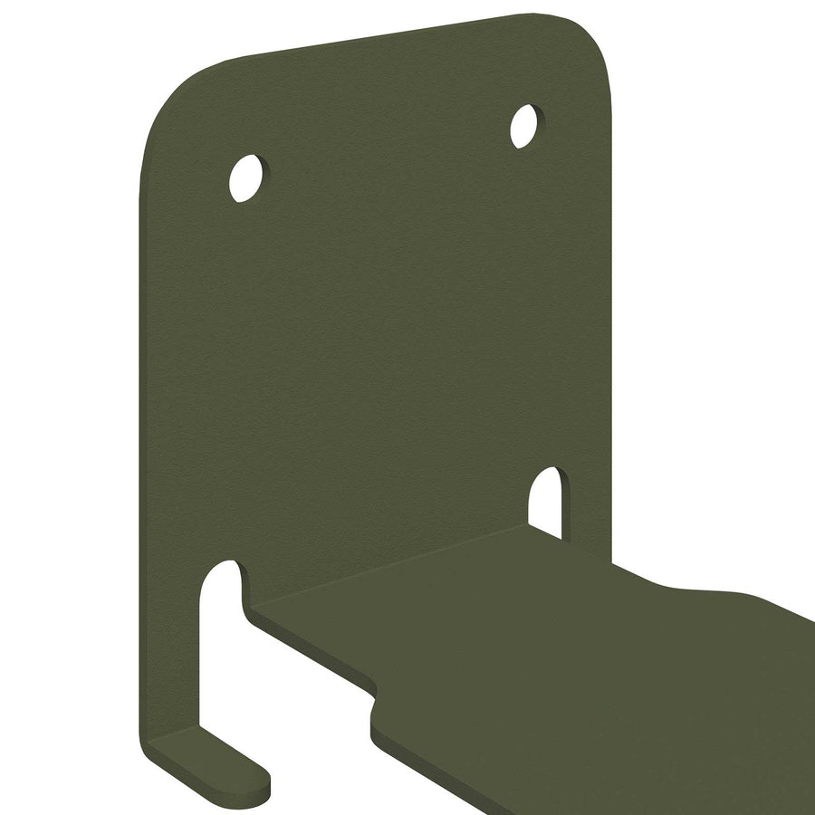 Drijvende plank met plank 24 pcs Olijf Groen 6 x 10,8 x 6,6 cm
