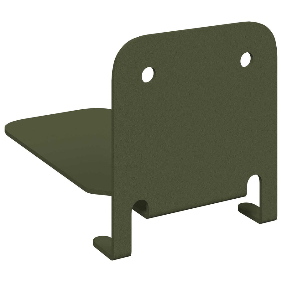 Drijvende plank met plank 24 pcs Olijf Groen 6 x 10,8 x 6,6 cm