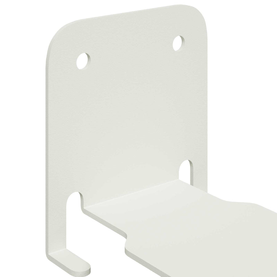 Drijvende plank met plank 4 pcs Wit 6 x 10,8 x 6,6 cm