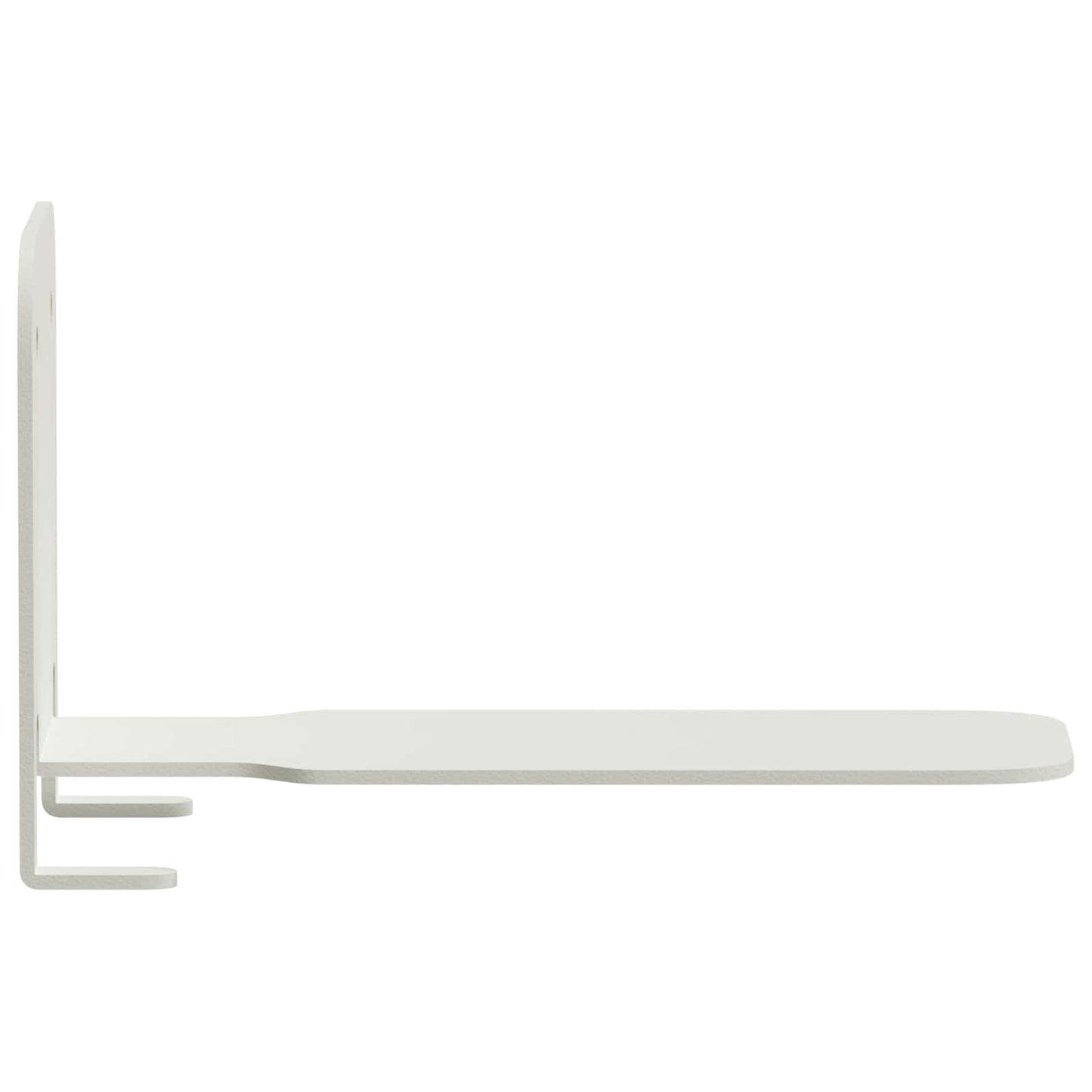 Drijvende plank met plank 8 pcs Wit 6 x 10,8 x 6,6 cm