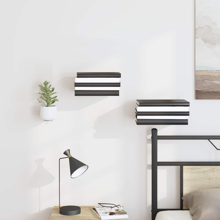 Drijvende plank met plank 24 pcs Wit 6 x 10,8 x 6,6 cm
