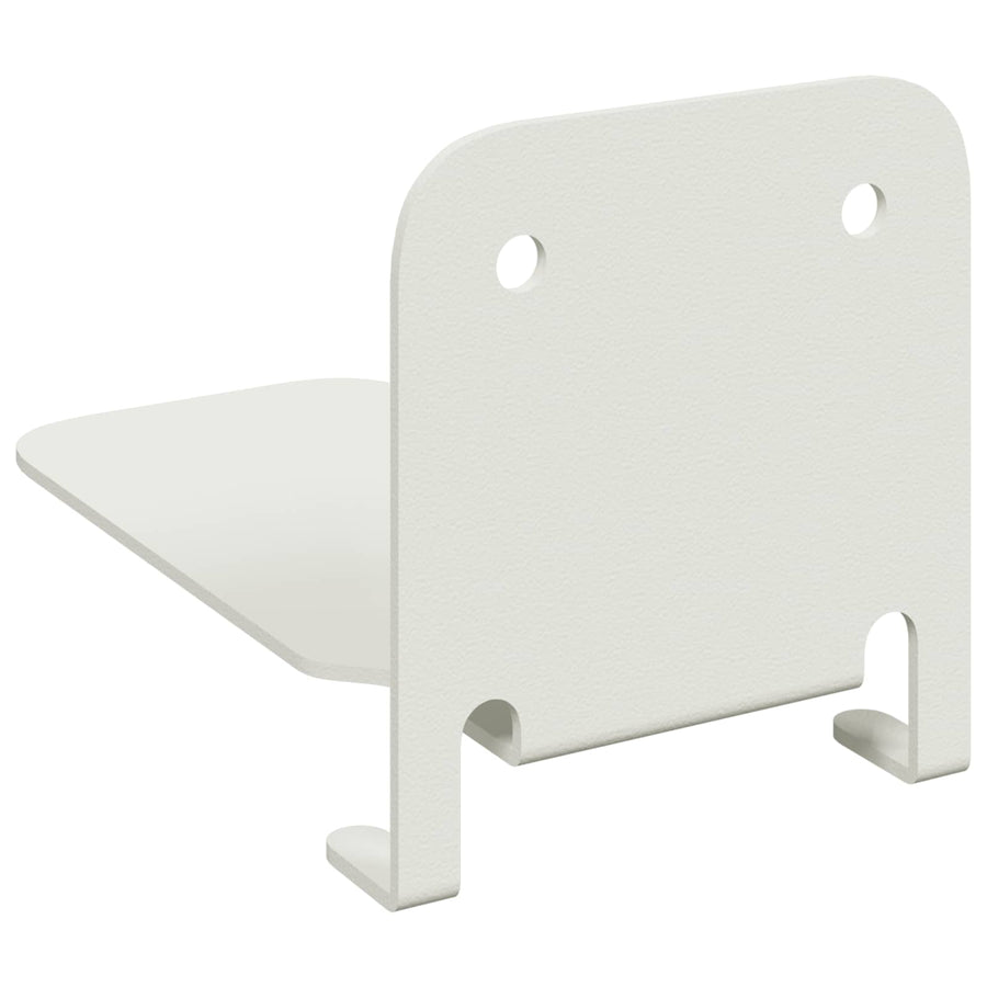 Drijvende plank met plank 24 pcs Wit 6 x 10,8 x 6,6 cm