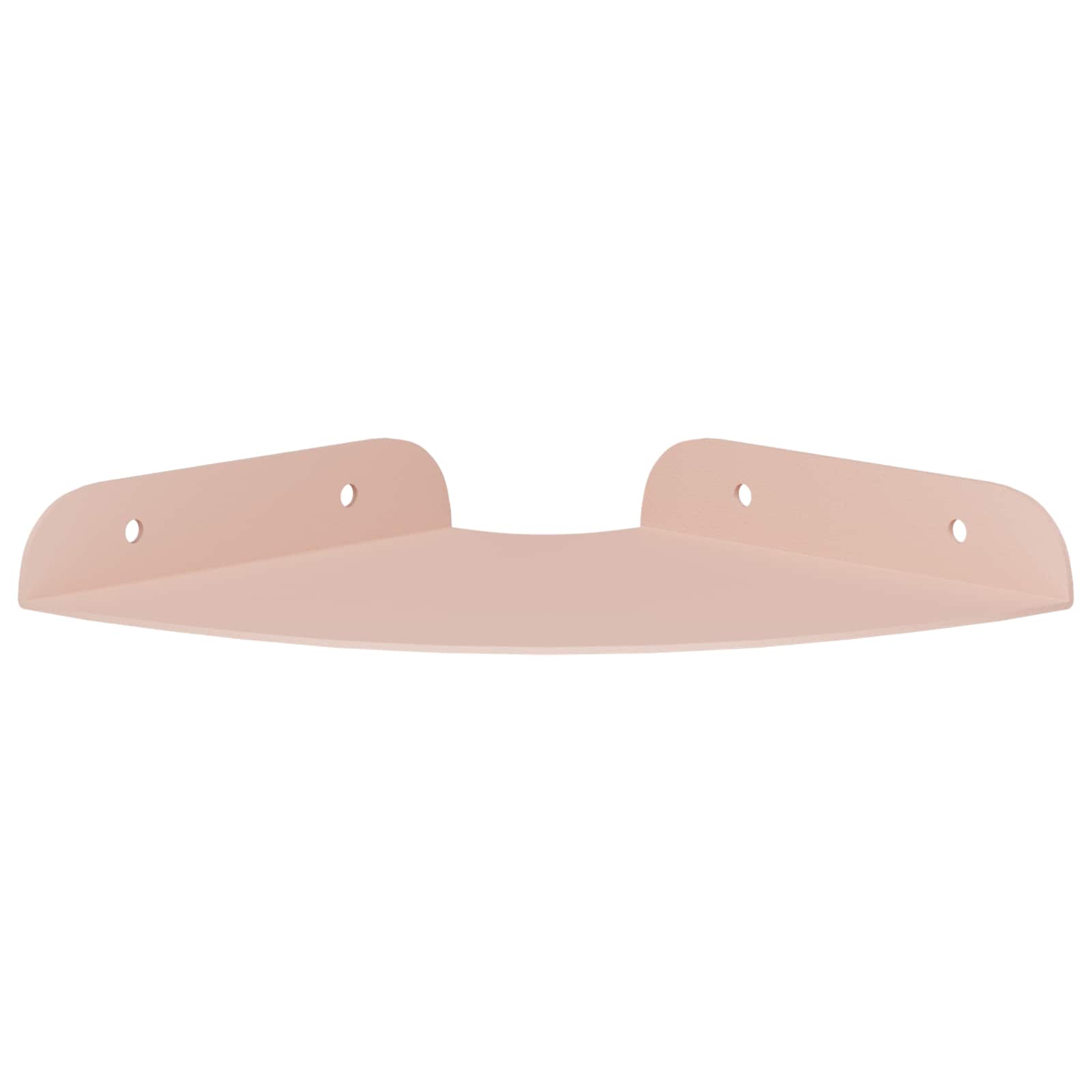 Drijvende plank met plank met opslag 2 pcs Roze 15 x 15 x 2 cm