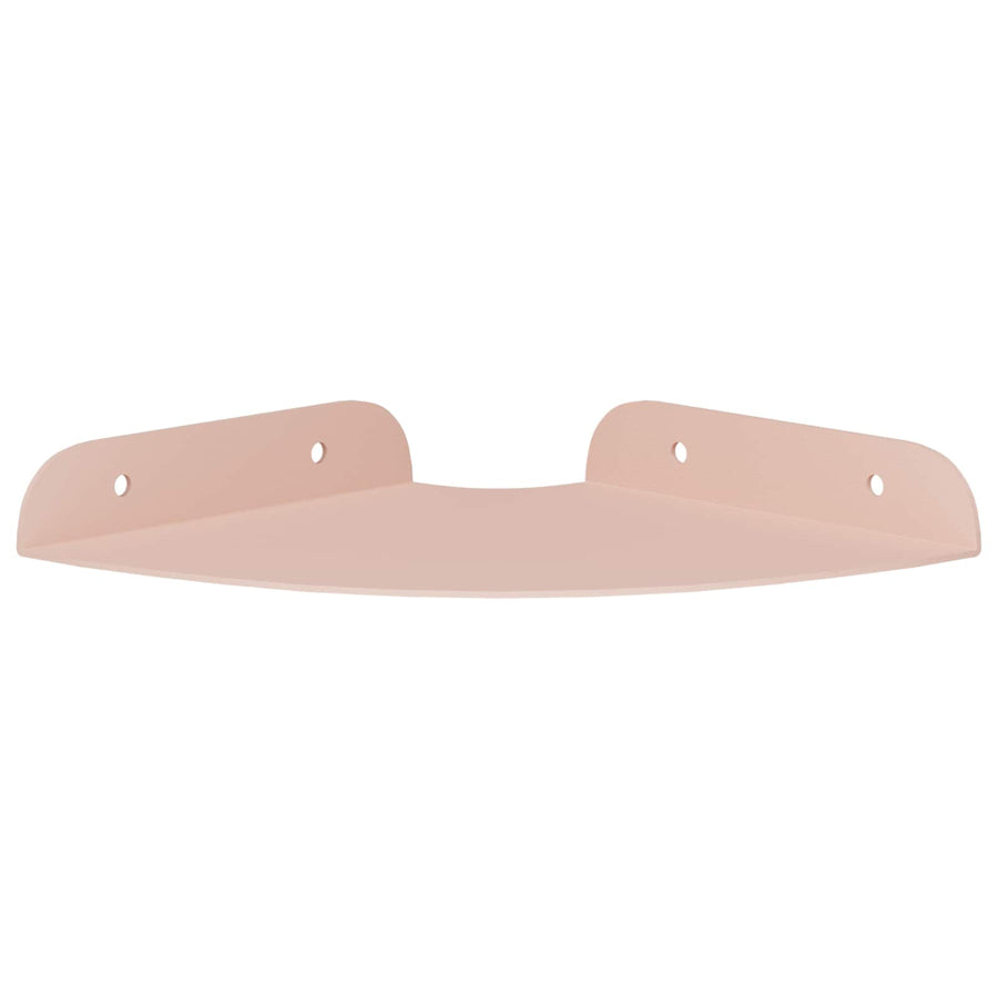 Drijvende plank met plank met opslag 2 pcs Roze 15 x 15 x 2 cm