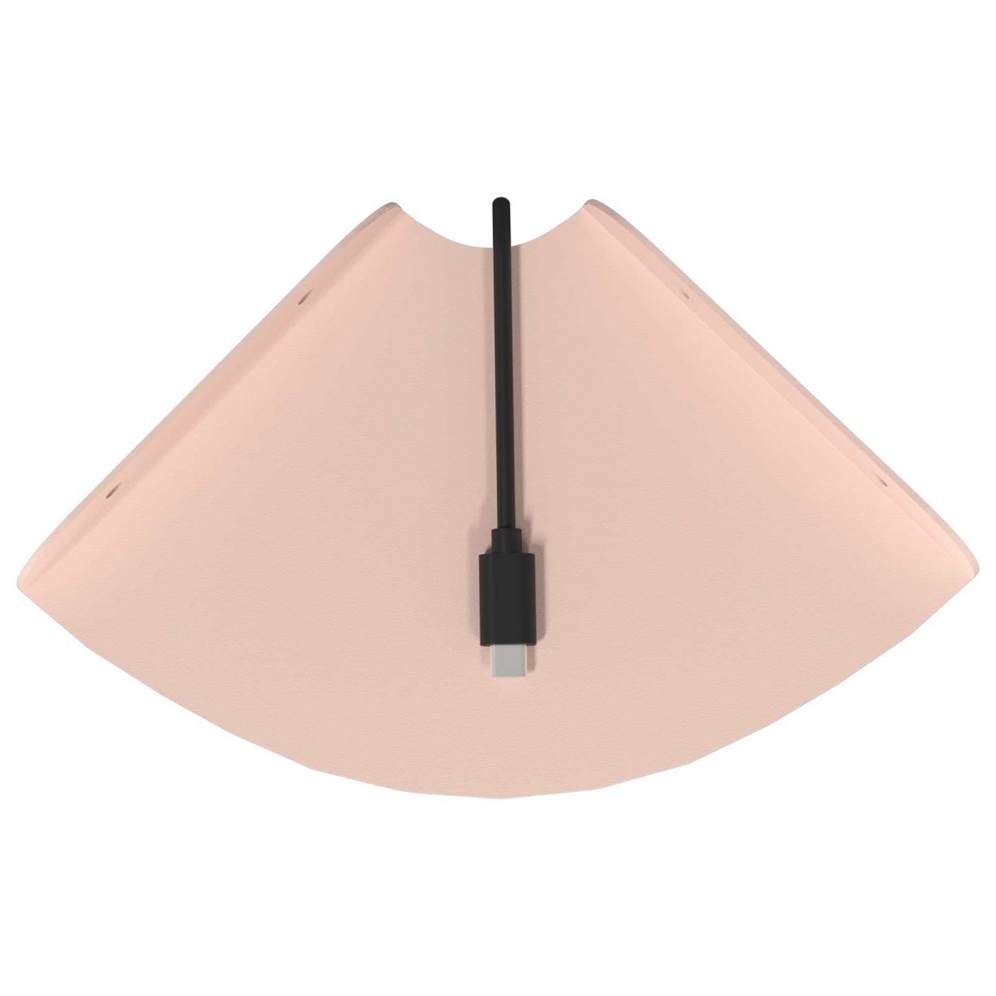 Drijvende plank met plank met opslag 2 pcs Roze 15 x 15 x 2 cm