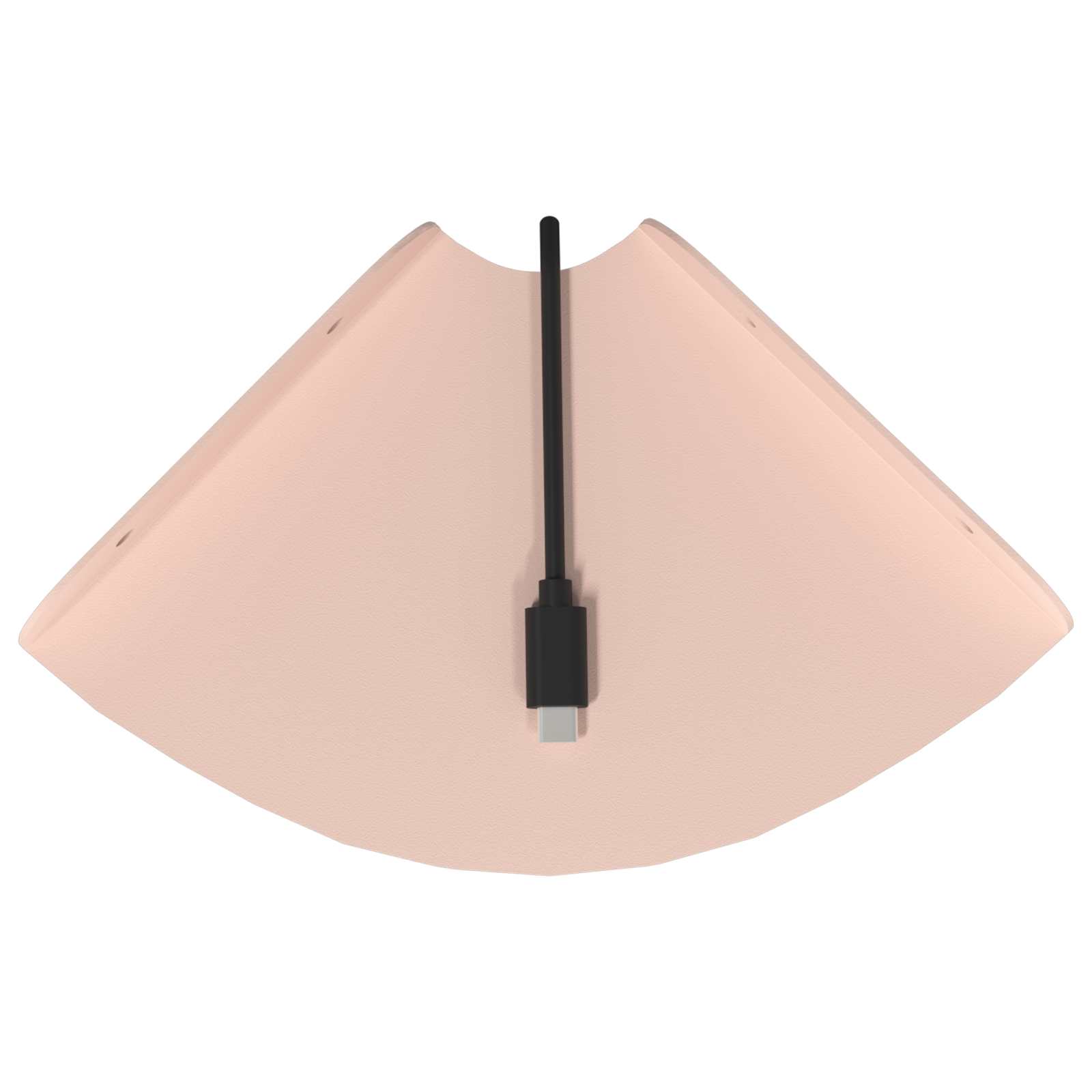 Drijvende plank met plank met opslag 2 pcs Roze 15 x 15 x 2 cm