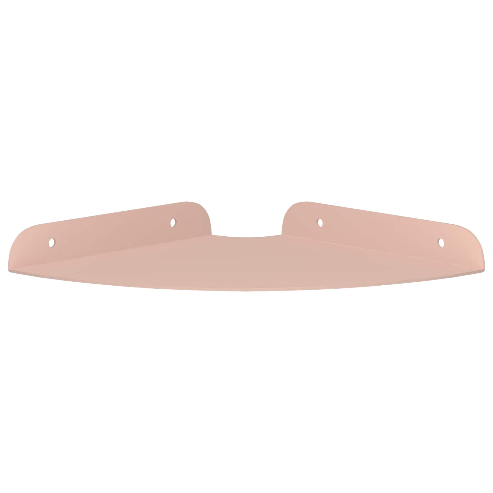 Drijvende plank met plank met opslag 4 pcs Roze 15 x 15 x 2 cm