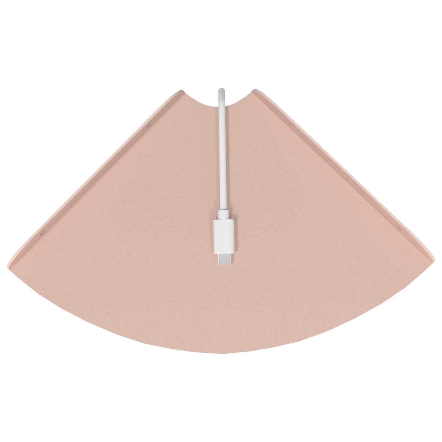 Drijvende plank met plank met opslag 4 pcs Roze 15 x 15 x 2 cm