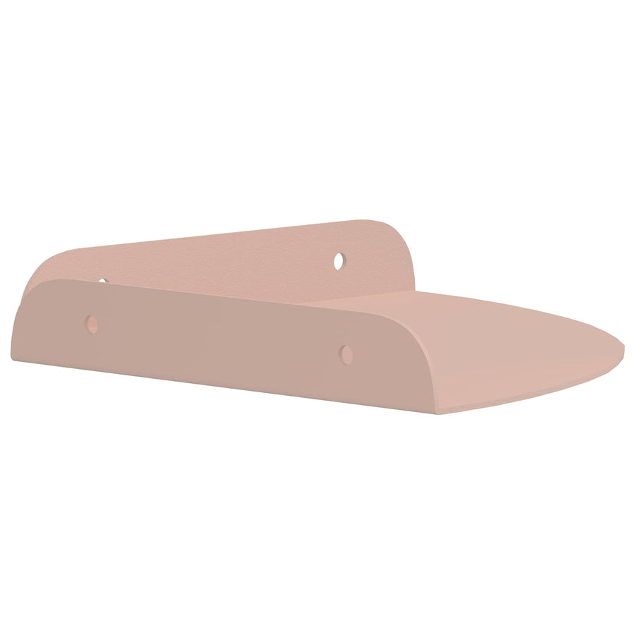 Drijvende plank met plank met opslag 4 pcs Roze 15 x 15 x 2 cm