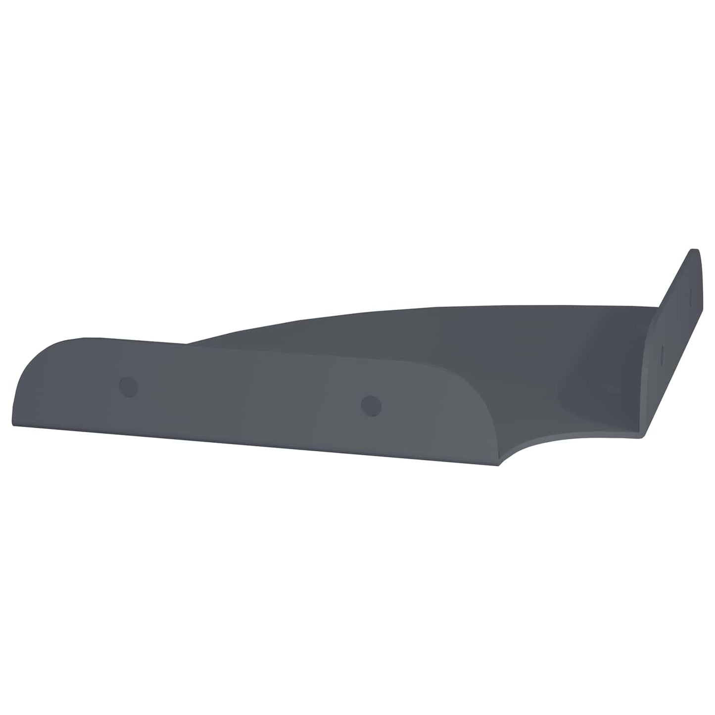 Drijvende plank met plank 4 pcs Antraciet 15 x 15 x 2 cm