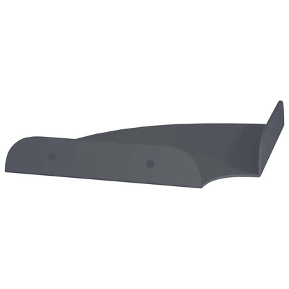 Drijvende plank met plank 4 pcs Antraciet 15 x 15 x 2 cm