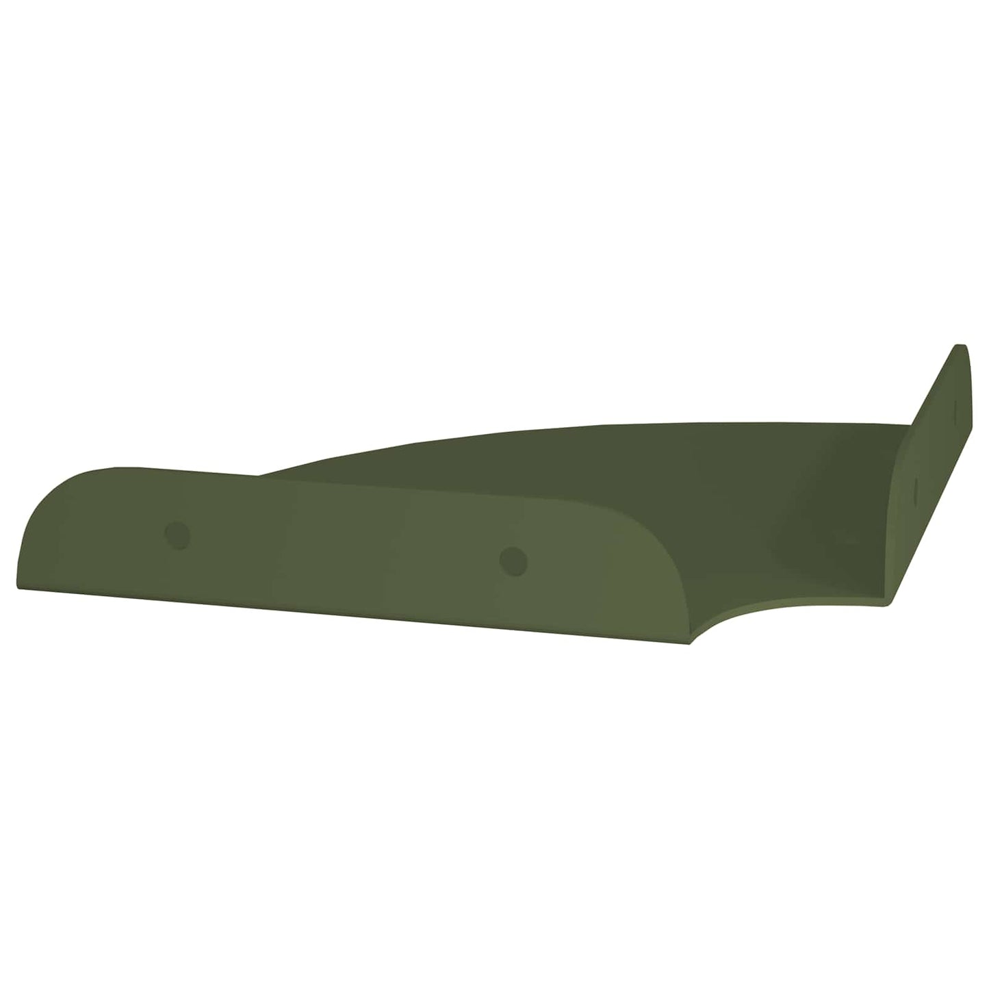Drijvende plank met plank 2 pcs Olijf Groen 15 x 15 x 2 cm