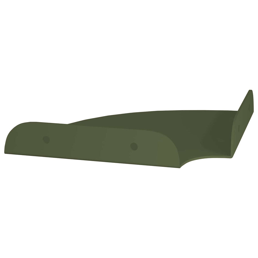 Drijvende plank met plank 4 pcs Olijf Groen 15 x 15 x 2 cm