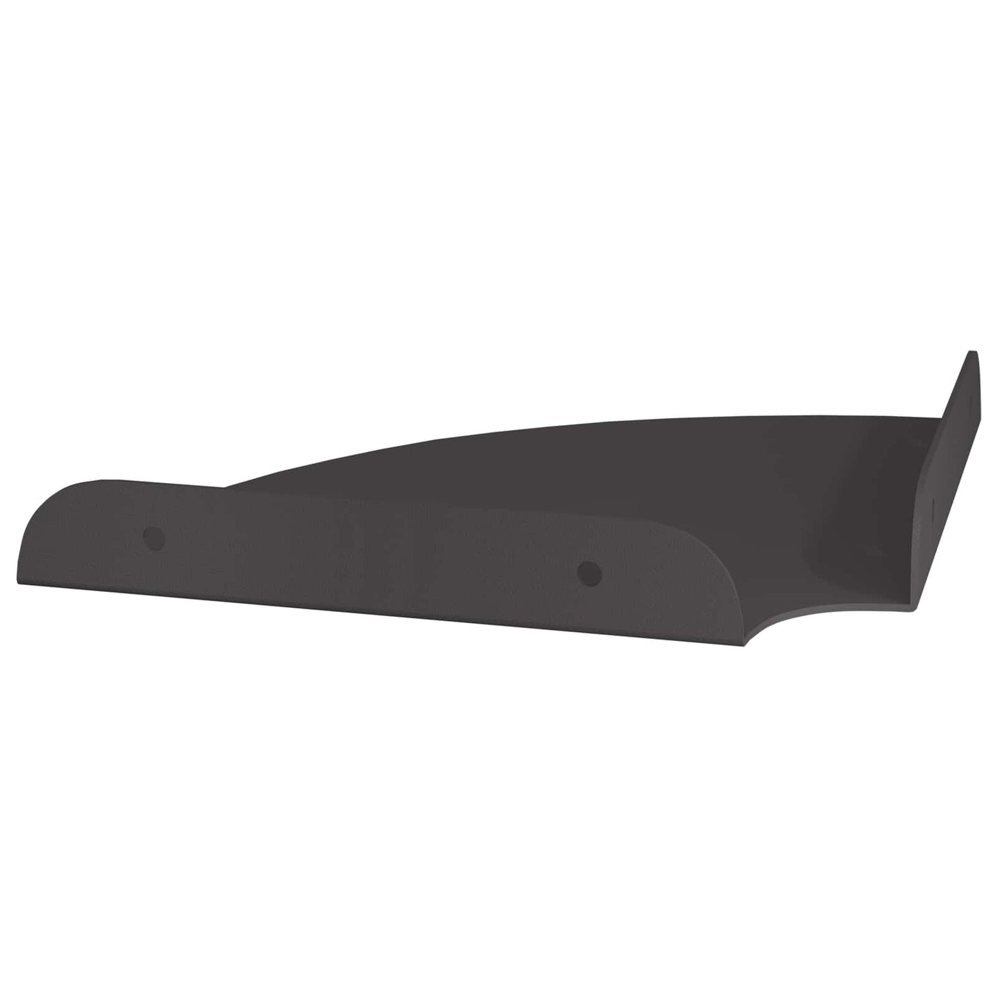 Drijvende plank met plank met opslag 4 pcs Zwart 18 x 18 x 2 cm