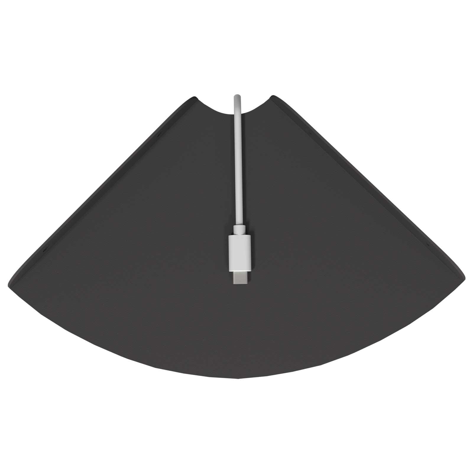 Drijvende plank met plank met opslag 4 pcs Zwart 18 x 18 x 2 cm