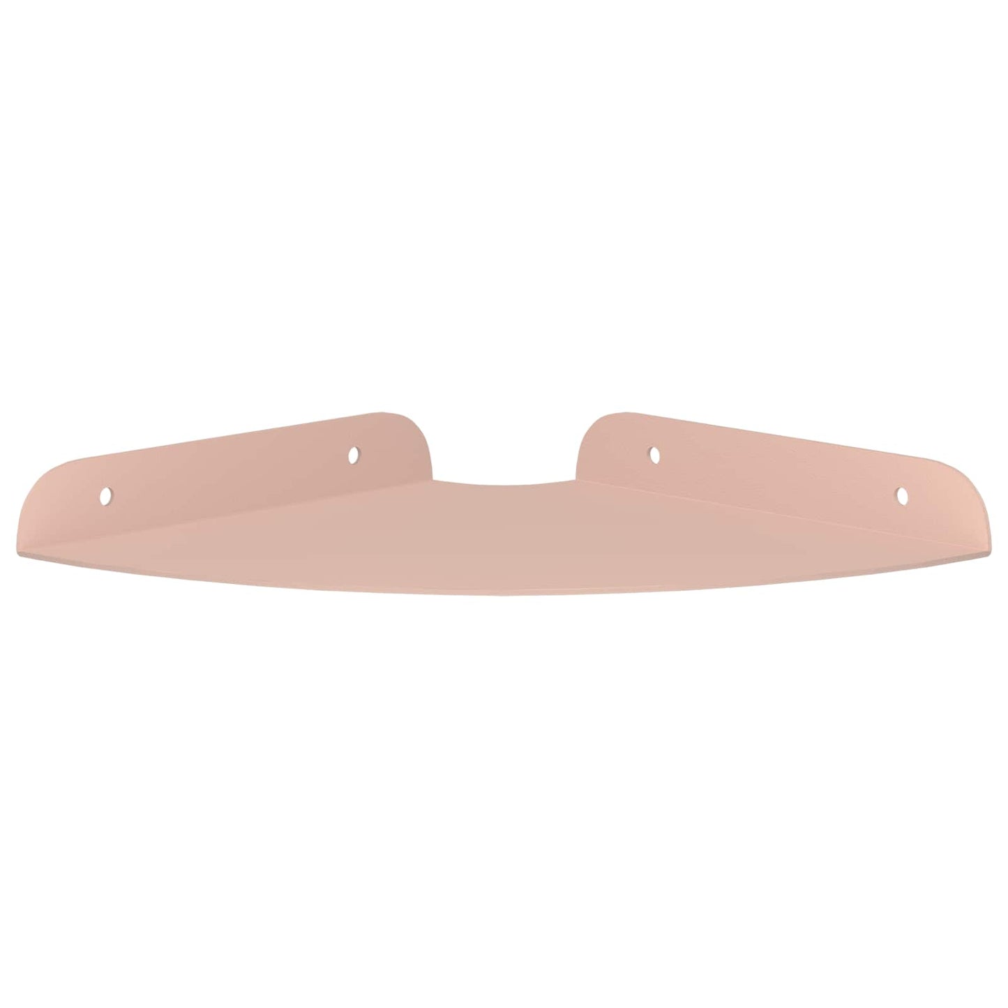 Drijvende plank met plank met opslag 2 pcs Roze 18 x 18 x 2 cm