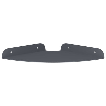 Drijvende plank met plank 2 pcs Antraciet 18 x 18 x 2 cm
