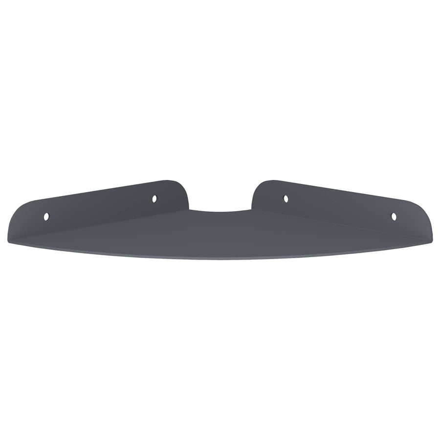 Drijvende plank met plank 2 pcs Antraciet 18 x 18 x 2 cm