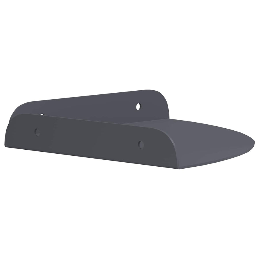 Drijvende plank met plank 2 pcs Antraciet 18 x 18 x 2 cm