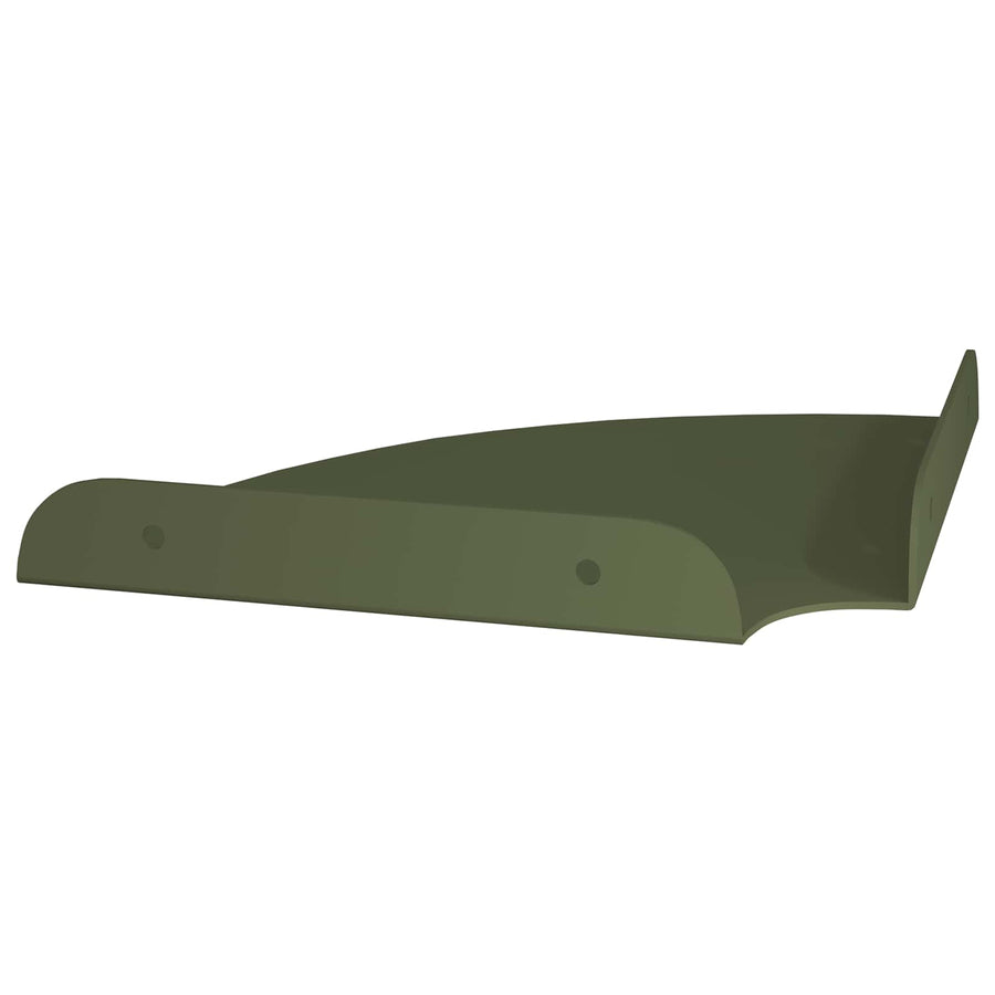 Drijvende plank met plank 2 pcs Olijf Groen 18 x 18 x 2 cm