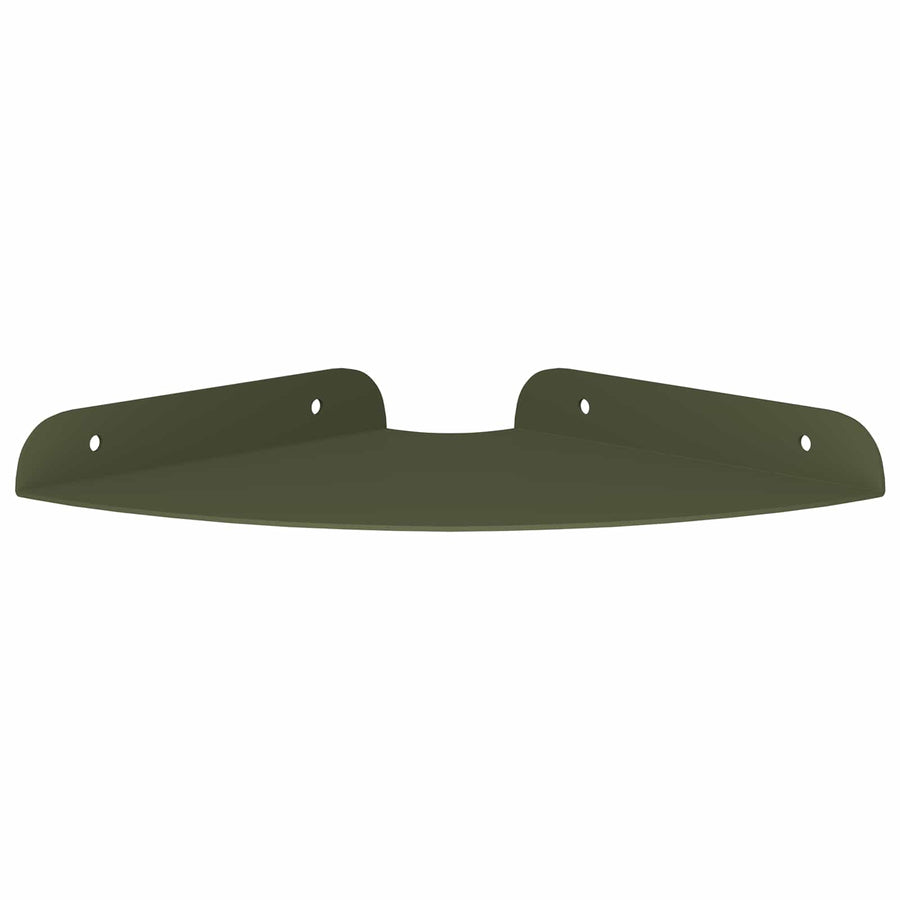 Drijvende plank met plank 4 pcs Olijf Groen 18 x 18 x 2 cm