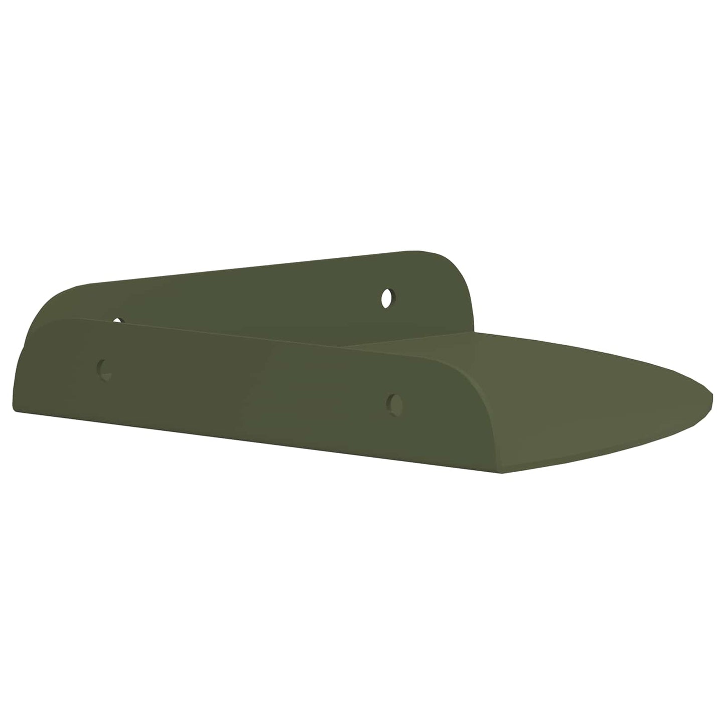 Drijvende plank met plank 4 pcs Olijf Groen 18 x 18 x 2 cm