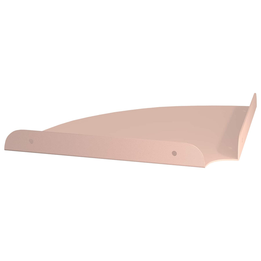 Drijvende plank met plank met opslag 2 pcs Roze 24 x 24 x 2 cm