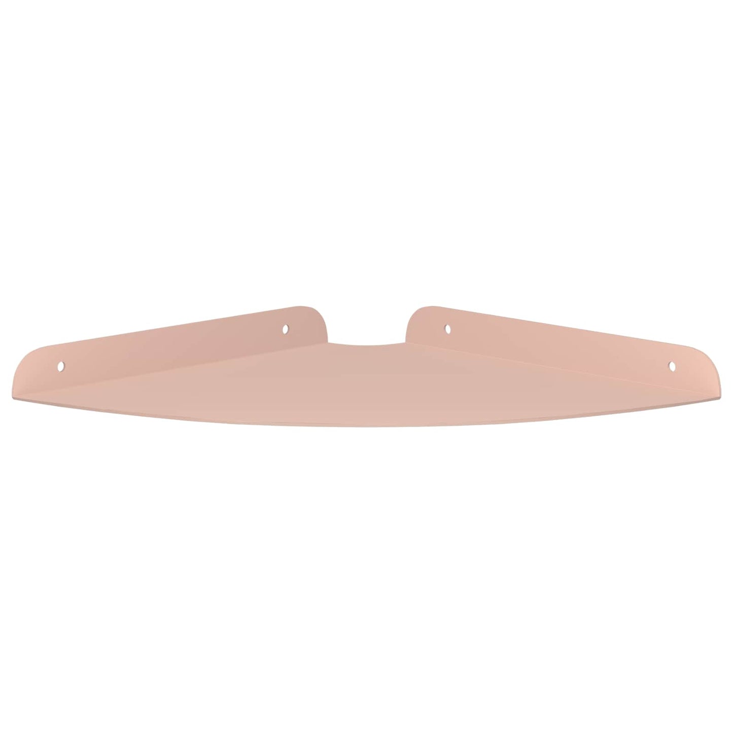 Drijvende plank met plank met opslag 2 pcs Roze 24 x 24 x 2 cm