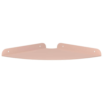 Drijvende plank met plank met opslag 2 pcs Roze 24 x 24 x 2 cm