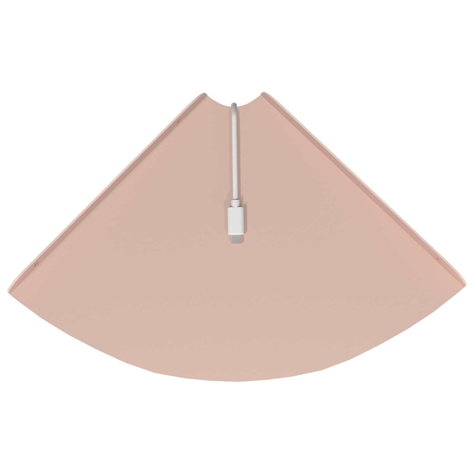 Drijvende plank met plank met opslag 2 pcs Roze 24 x 24 x 2 cm