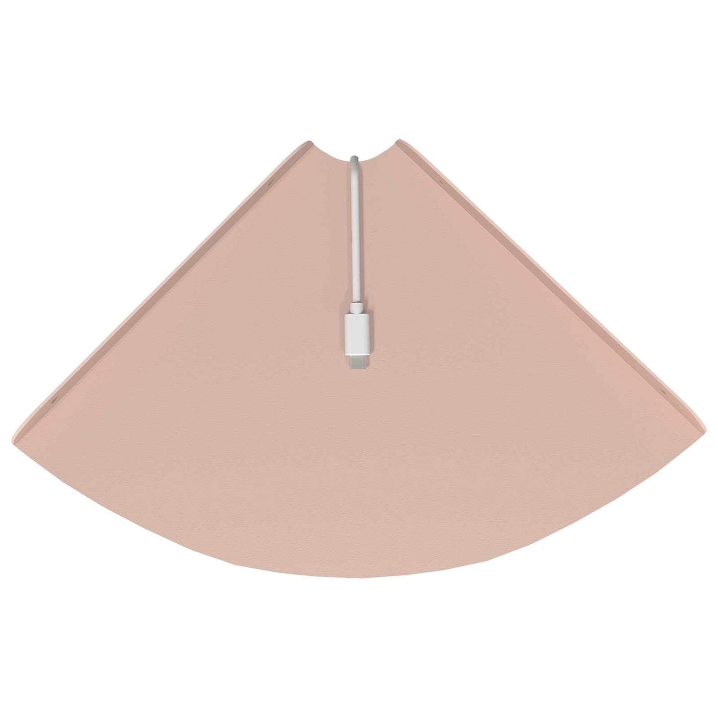 Drijvende plank met plank met opslag 4 pcs Roze 24 x 24 x 2 cm