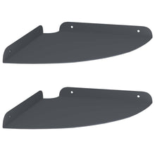 Drijvende plank met plank 2 pcs Antraciet 24 x 24 x 2 cm