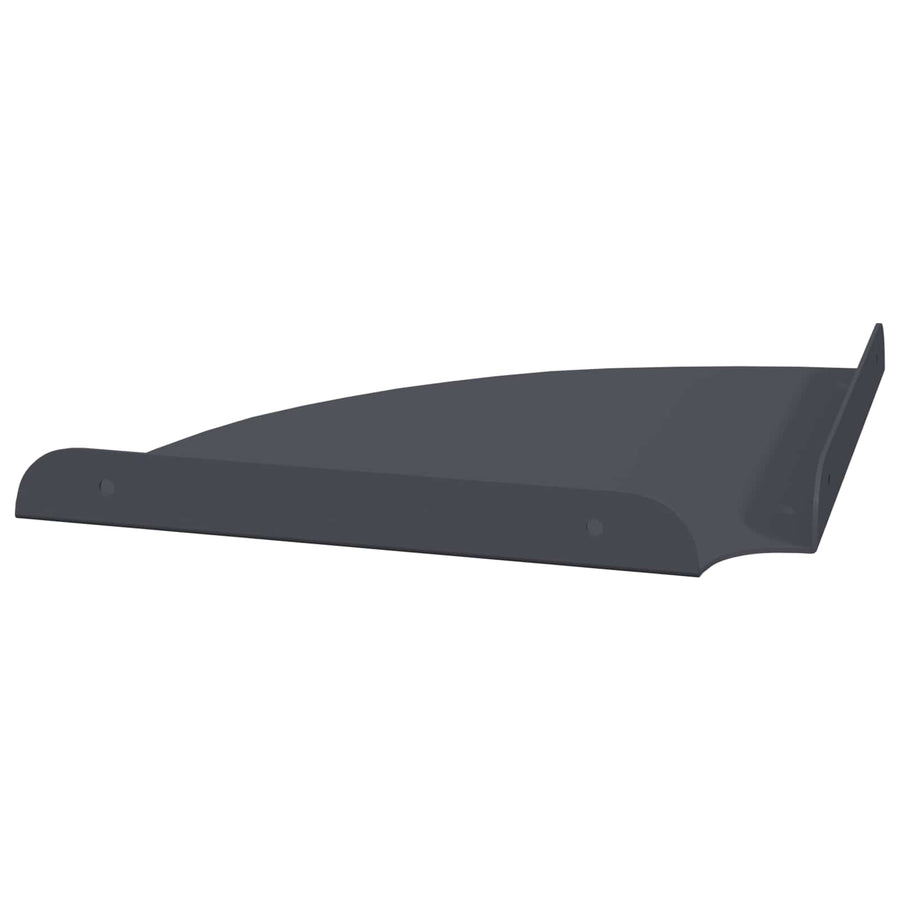 Drijvende plank met plank 4 pcs Antraciet 24 x 24 x 2,3 cm