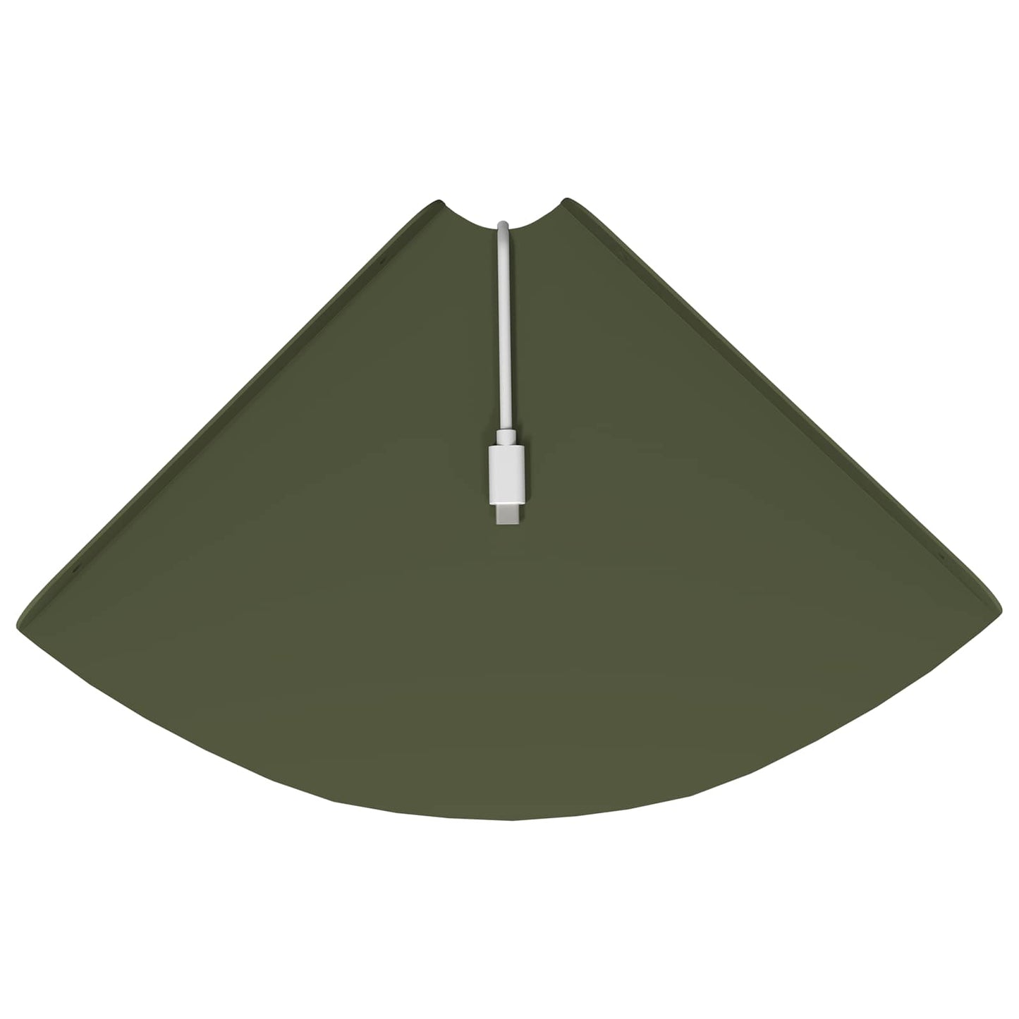 Drijvende plank met plank 4 pcs Olijf Groen 24 x 24 x 2 cm