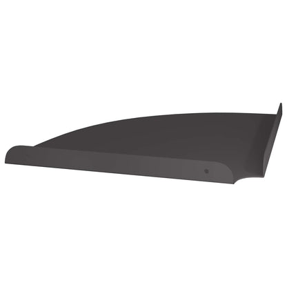 Drijvende plank met plank met opslag 4 pcs Zwart 30 x 30 x 2 cm