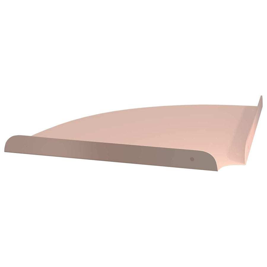 Drijvende plank met plank met opslag 2 pcs Roze 30 x 30 x 2 cm