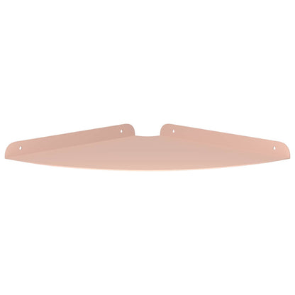 Drijvende plank met plank met opslag 4 pcs Roze 30 x 30 x 2 cm