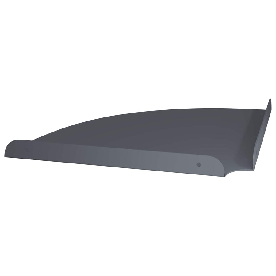 Drijvende plank met plank 2 pcs Antraciet 30 x 30 x 2 cm