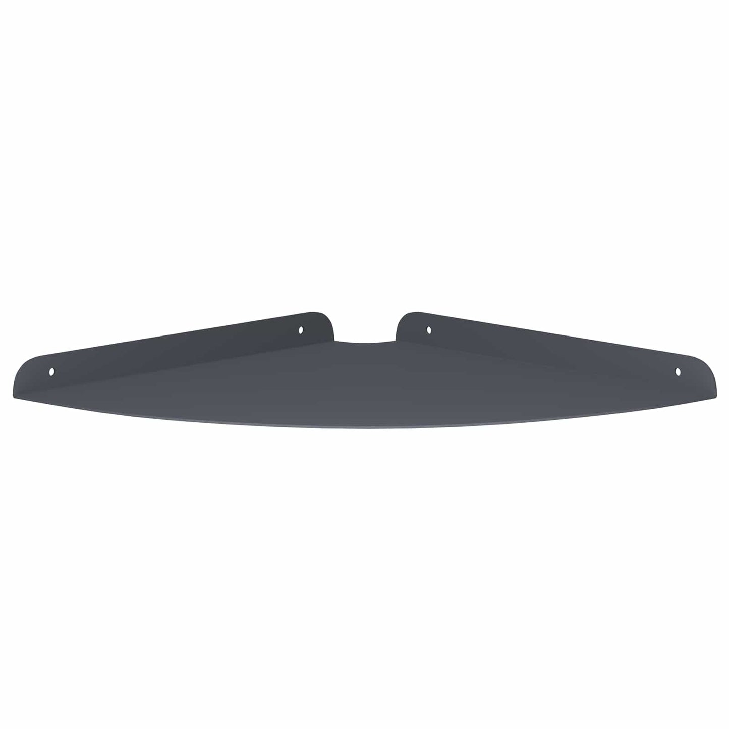 Drijvende plank met plank 2 pcs Antraciet 30 x 30 x 2 cm