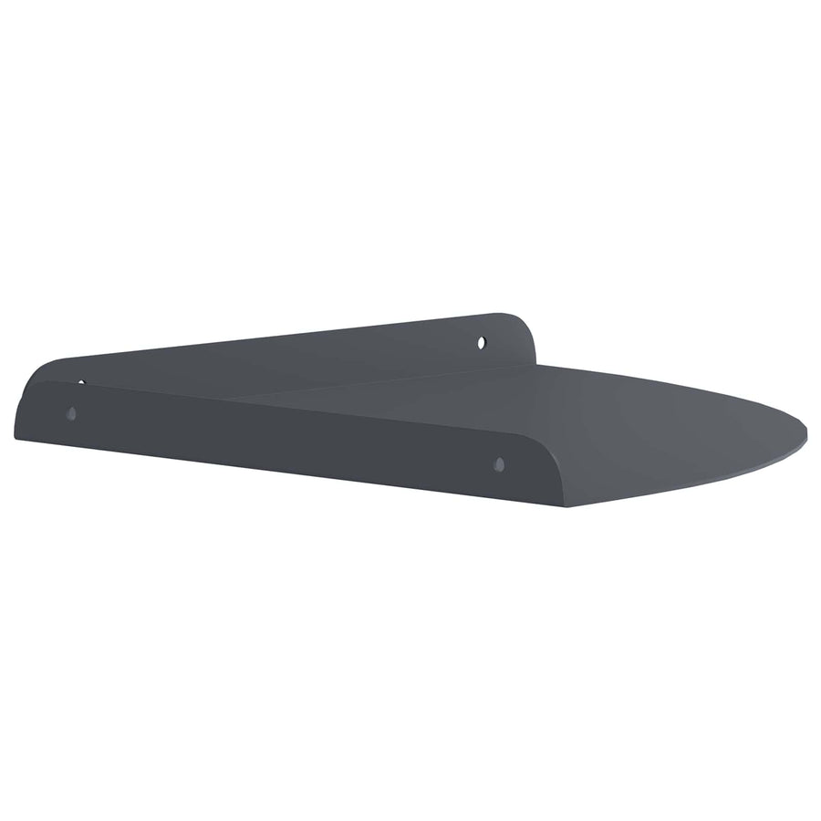 Drijvende plank met plank 2 pcs Antraciet 30 x 30 x 2 cm